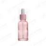 Pink Glass Dropper Bottle Multiple Sizes