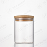 250ml Glass Jar with Wooden Lid for tea coffee food