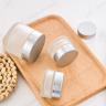 Frosted Facial Hand Cream Glass Jar Cosmetic Use 