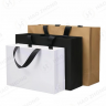 Simple Cowhide Gift Bag and Shopping Bag