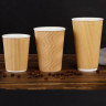 Disposable Corrugated Paper Cups with LIDS for Heat Protection