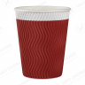 Disposable Corrugated Paper Cups with LIDS for Heat Protection
