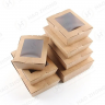 Windowed Kraft Paper Lunch Box