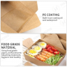 Food-grade Kraft Paper Lunch Box