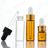 Glass Dropper Bottle for essence oil 1ml 2ml 3ml 4ml 5ml