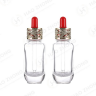 Transparent Glass Dropper Bottle 30ml 40ml 50ml