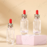Transparent Glass Dropper Bottle 30ml 40ml 50ml