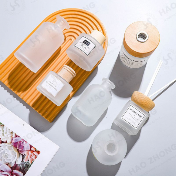 Frosted Glass Non-Flammable Diffuser Bottle 100ml 120ml 150ml 300ml