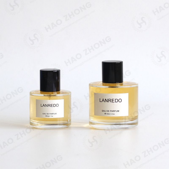 Round Glass Spray Bottle Perfume Bottle 30ml 50ml 100ml
