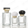 Transparent Spray-Painted Cosmetic Glass Bottles 30ml 50ml 100ml