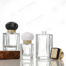 Transparent Spray-Painted Cosmetic Glass Bottles 30ml 50ml 100ml
