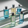Transparent Square Glass Perfume Bottle customization available