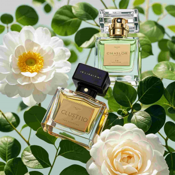 Customized Luxury Square Glass Perfume Bottle 20ml 30ml 50ml 100ml