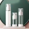 Clear Face Cream Foundation Airless Pump Bottles