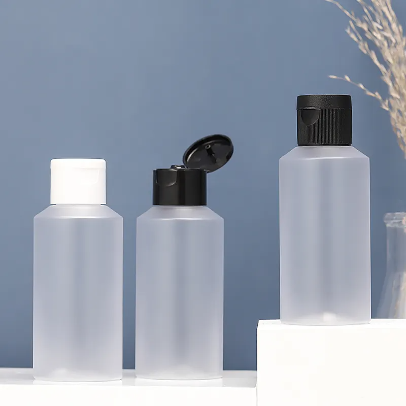 Slanted shoulder PET plastic hydrosol bottle