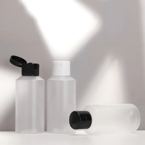 Slanted shoulder PET plastic hydrosol bottle