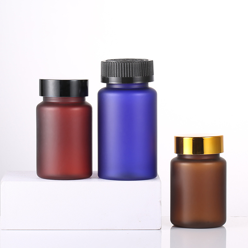 HDPE Vitamin Dietary Supplements Nutraceuticals Capsule Tablet Bottle Food grade