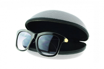 Hard EVA Shell Sunglasses Case Shockproof Sport Glasses Case with Metal Carabiner Travel Zipper