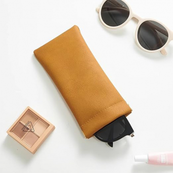 Custom Leather EyeGlasses Bags Protective Glasses Cases fit for most glasses