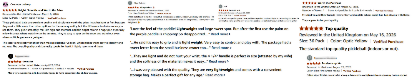 Haozhong Clients Testsimonials