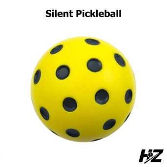 Silent Pickleball Balls Quiet PU Foam Pickleballs for Indoor and Outdoor Pickleball Practice