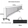 Haozhong 22ft Durable Pickleball Nets with Wheels