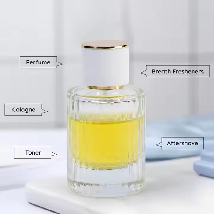 Glass Screw-Top Spray Perfume Bottle