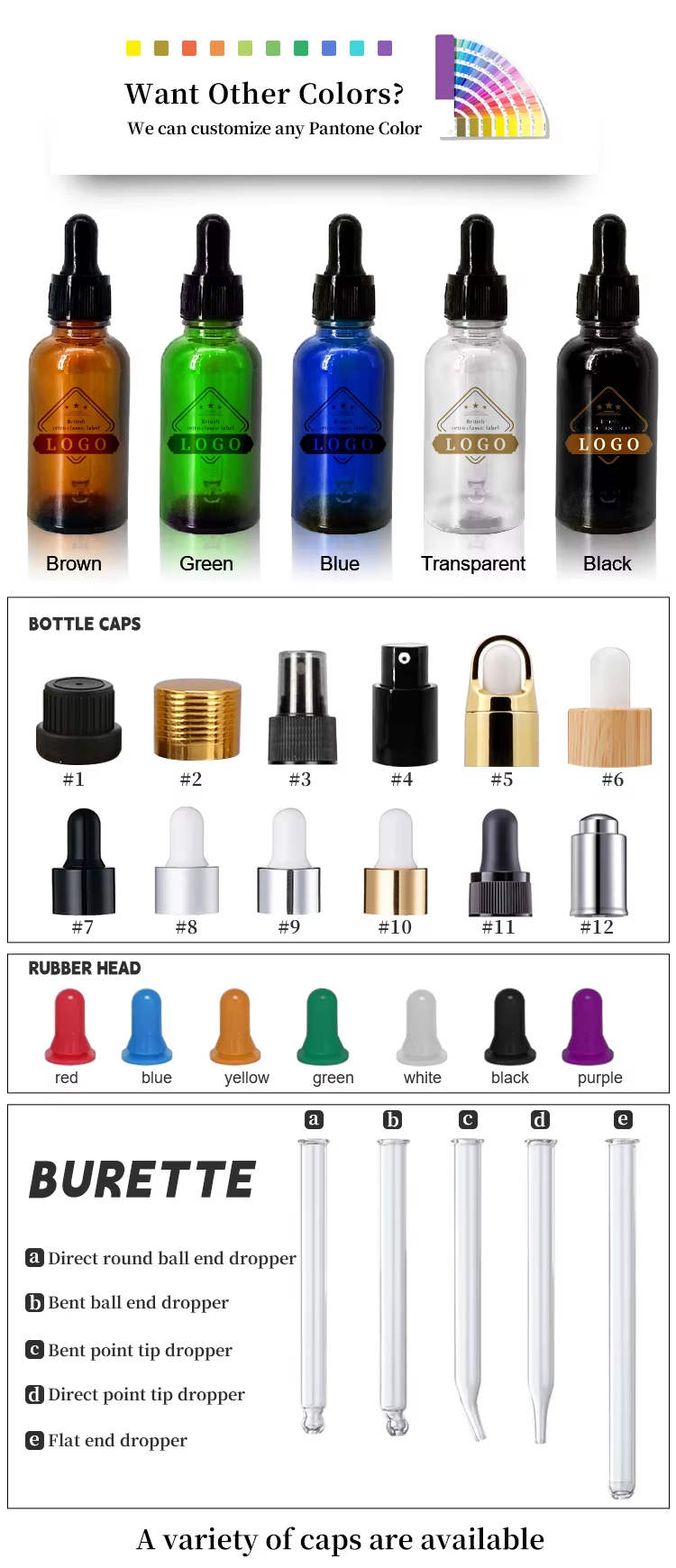 Glass Dropper Bottle