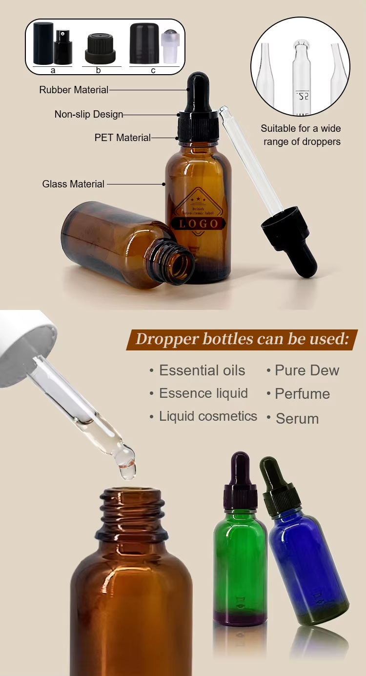 Glass Dropper Bottle