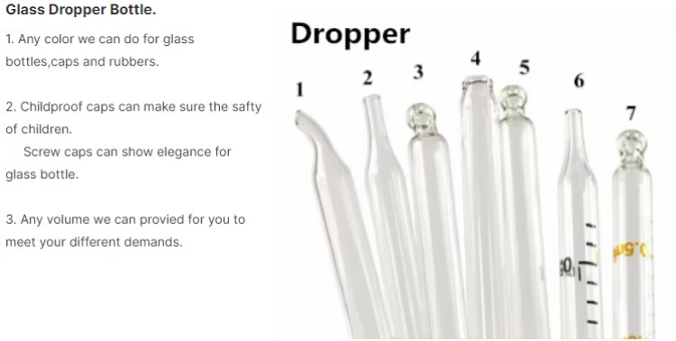 Glass Dropper Bottle