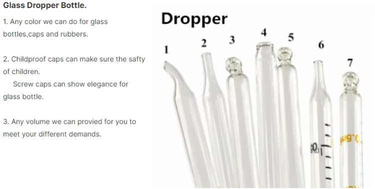 Glass Dropper Bottle