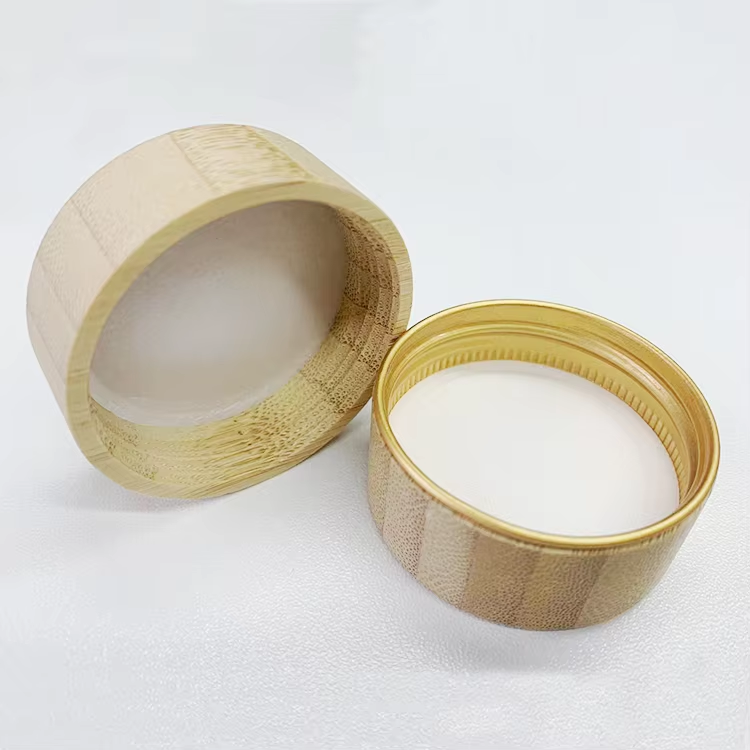 Wooden Lid Square Seasoning Bottle