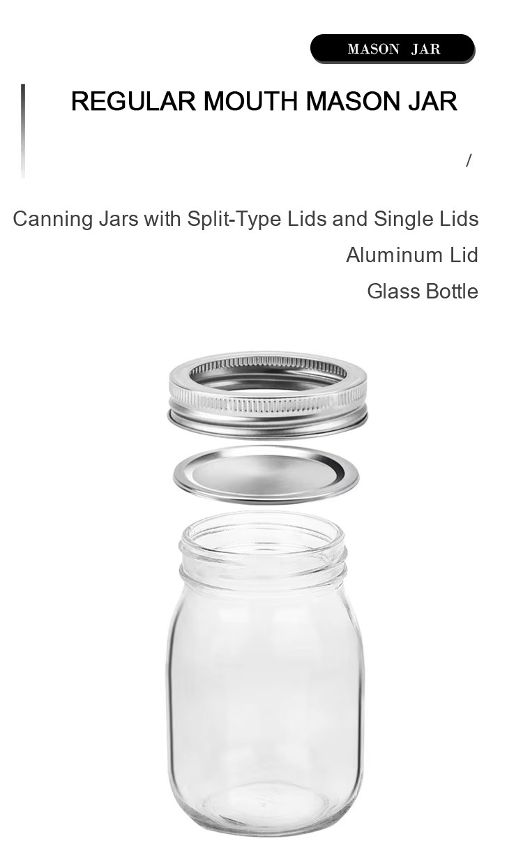 Square, Hexagonal Sealed Jars with LIDS