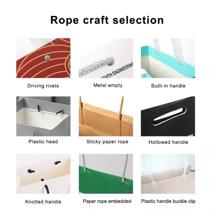 Simple Cowhide Gift Bag and Shopping Bag