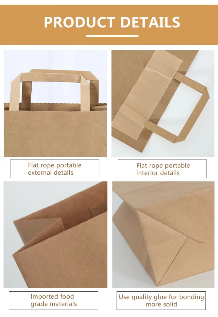 Kraft Paper Handbag Paper Bag