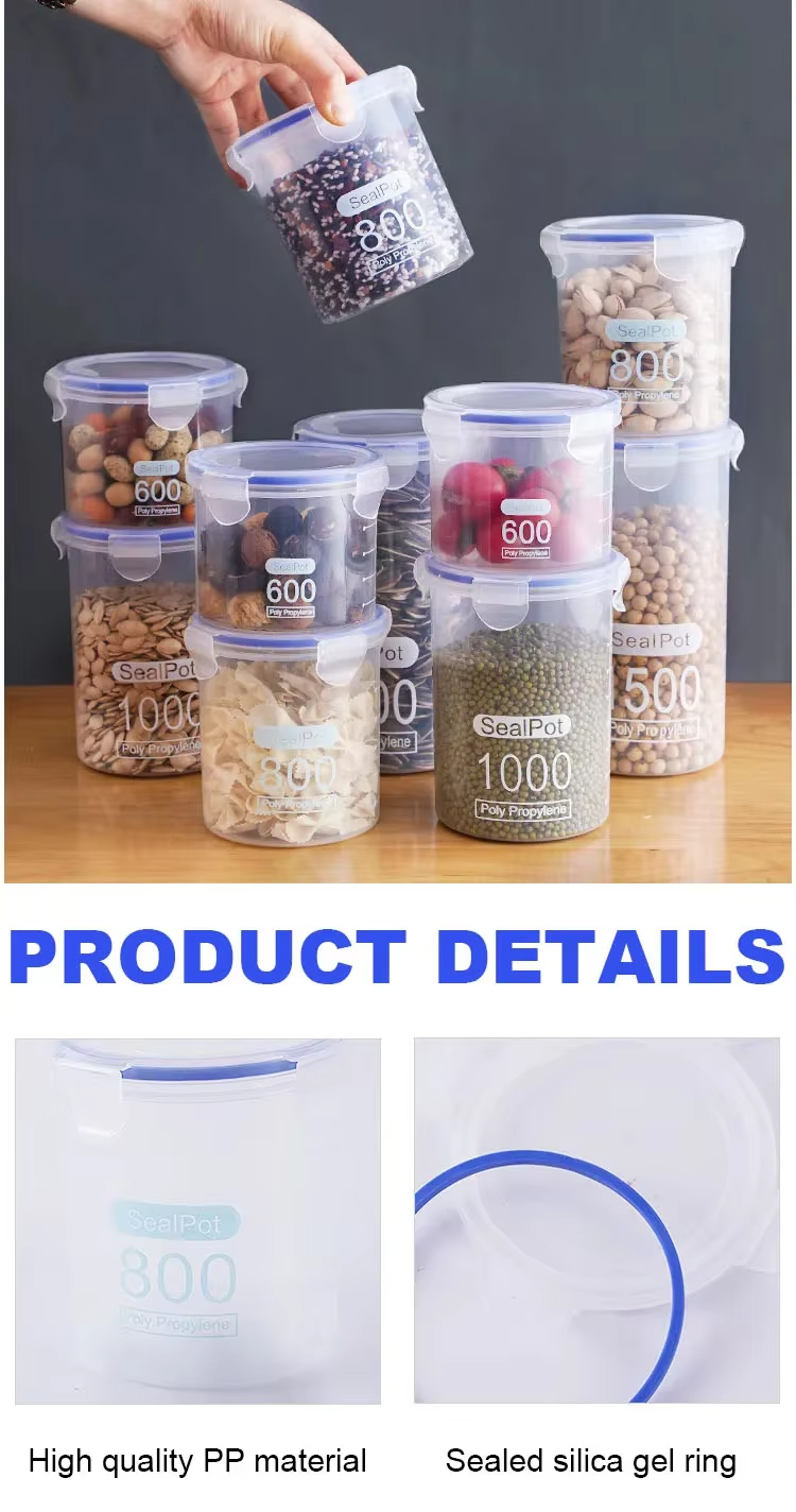 Large food storage boxes, storage cans, plastic cans
