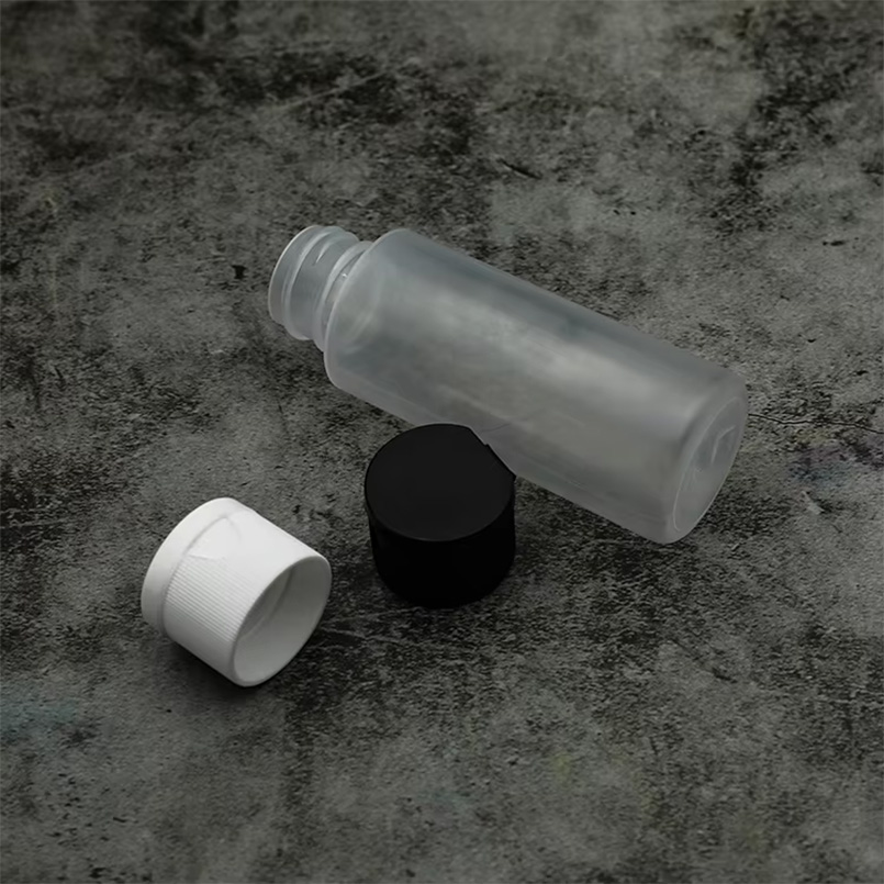 Slanted shoulder PET plastic hydrosol bottle