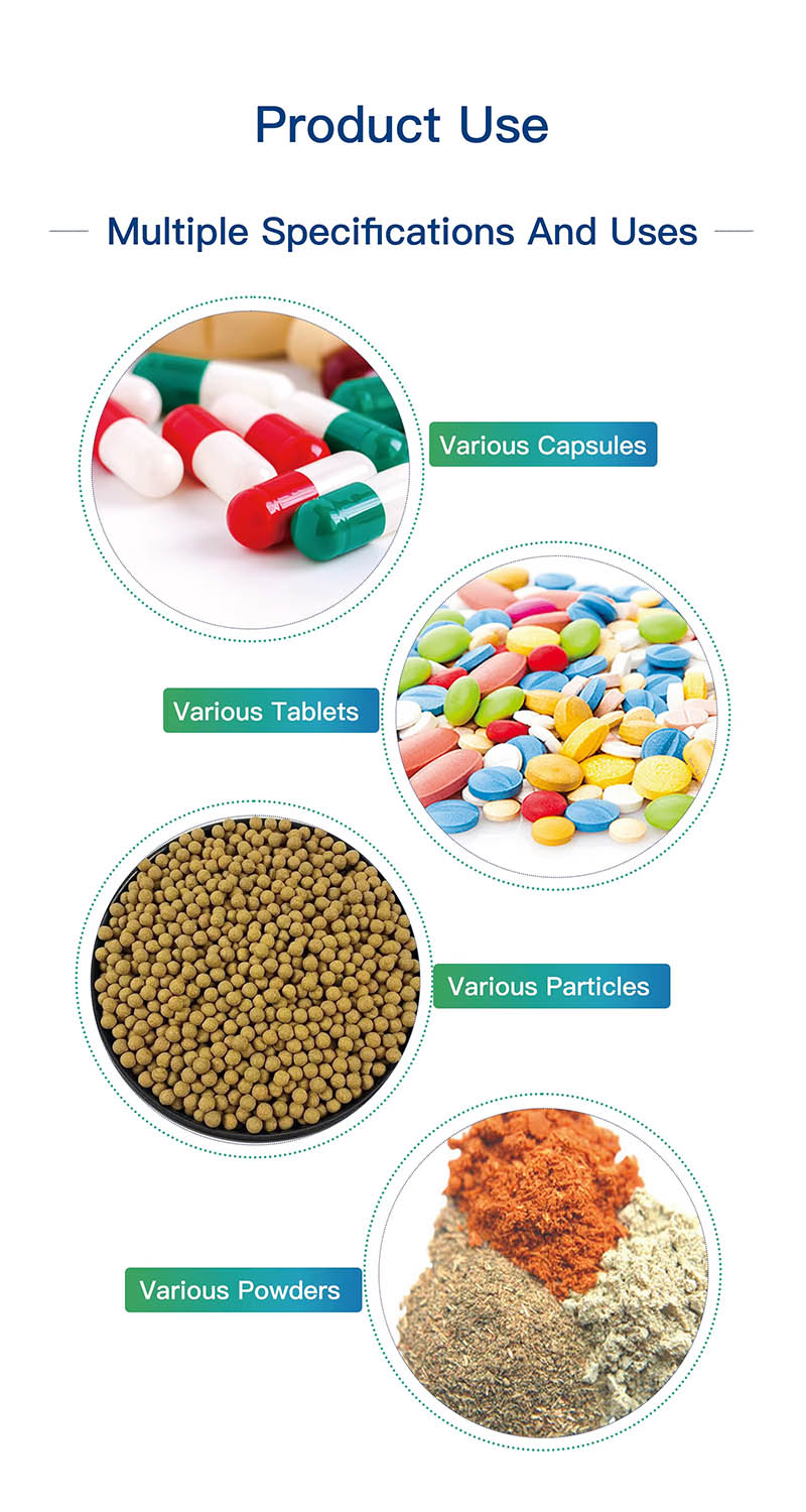 HDPE plastic capsule bottle