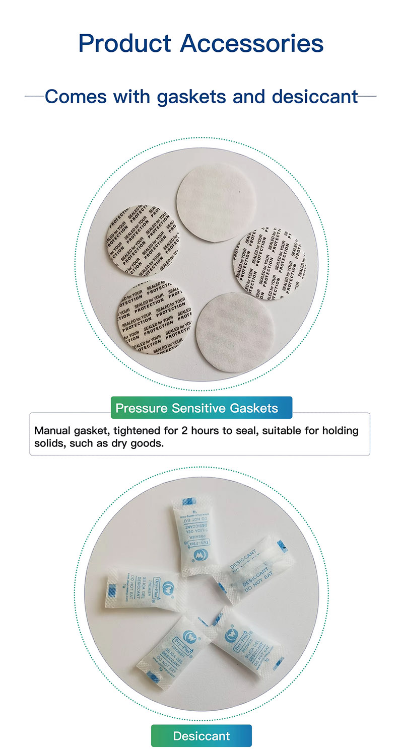 HDPE plastic capsule bottle