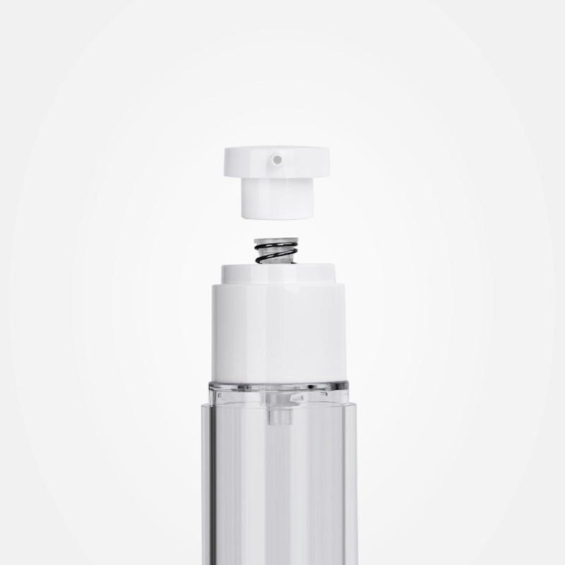 Clear Face Cream Foundation Airless Pump Bottles