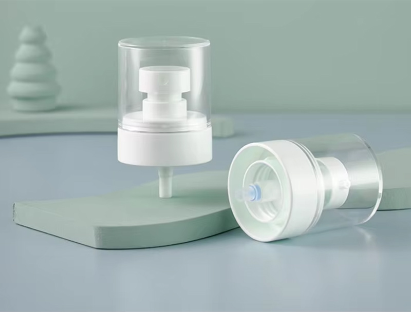 Clear Face Cream Foundation Airless Pump Bottles