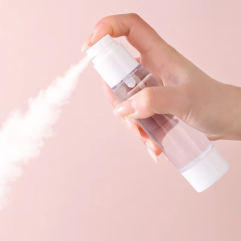 Clear Face Cream Foundation Airless Pump Bottles