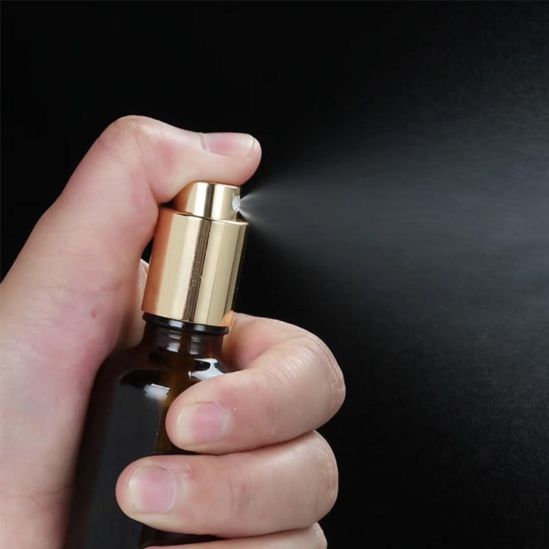 Glass Perfume and lotion Bottle