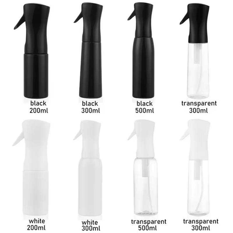 Continuous spray bottle