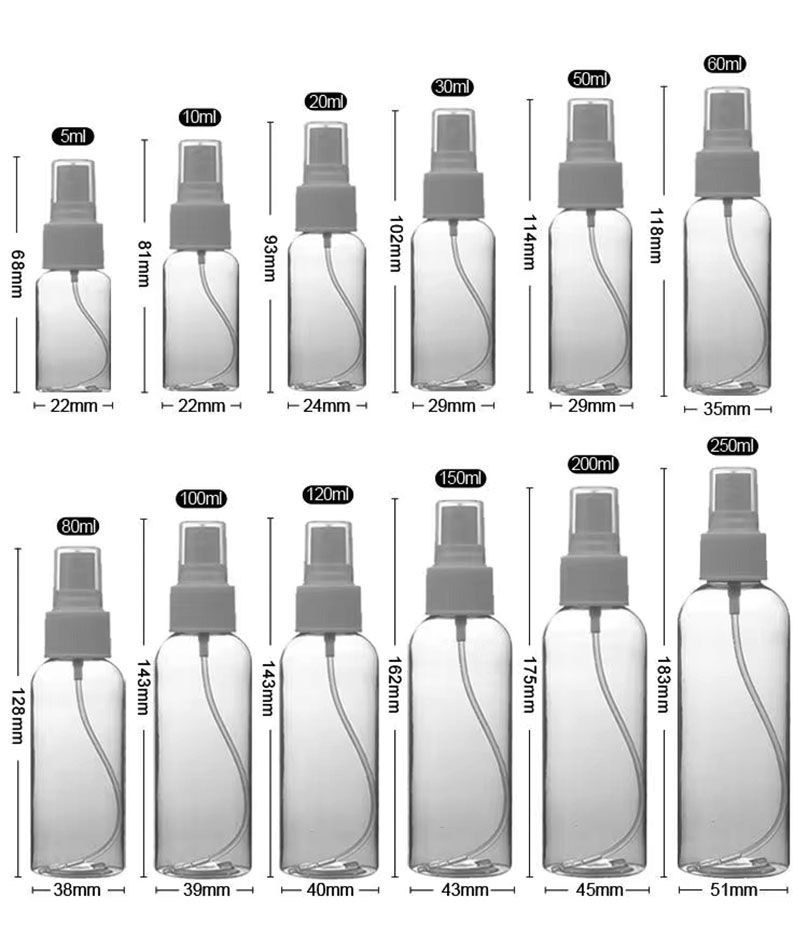 PET Plastic Spray Bottle