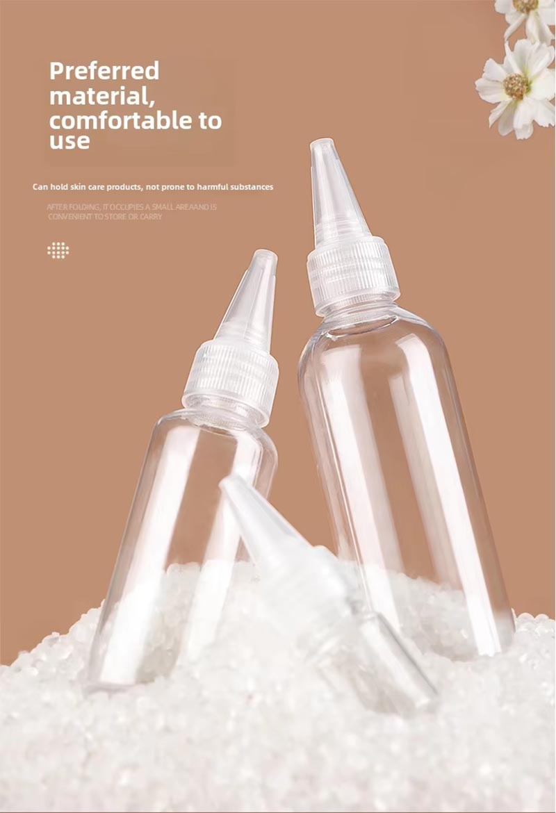 PE Squeeze Bottle With Pointed-Mouth for Sauce Liquids
